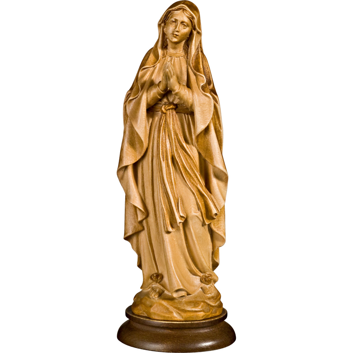 Virgen de Lourdes en madera | Bergland