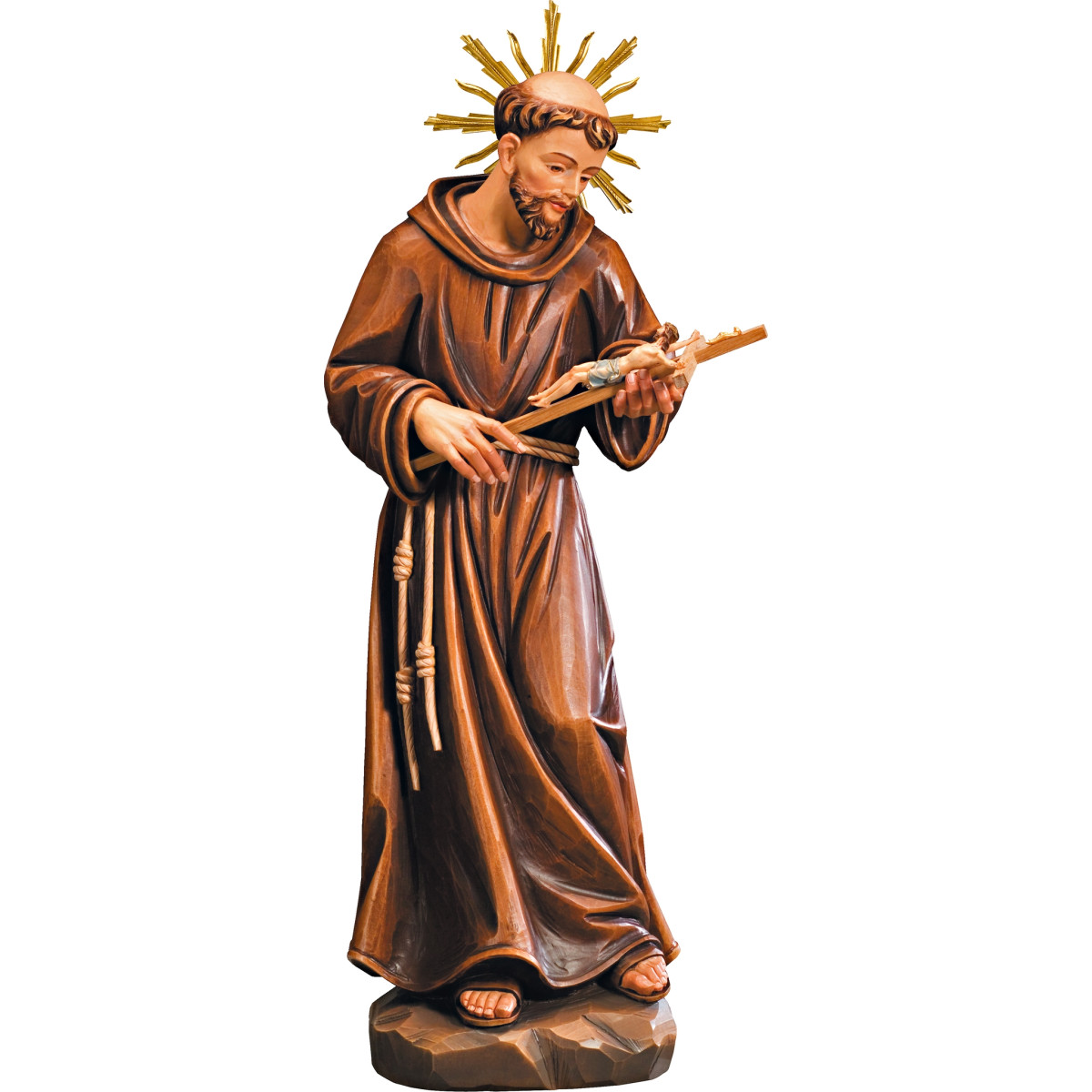 St. Francis with Cross and Halo | Bergland