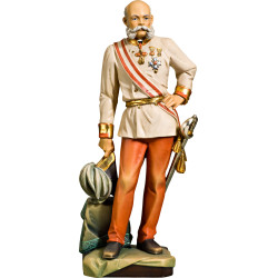 Emperor Franz Joseph wooden statue | Bergland