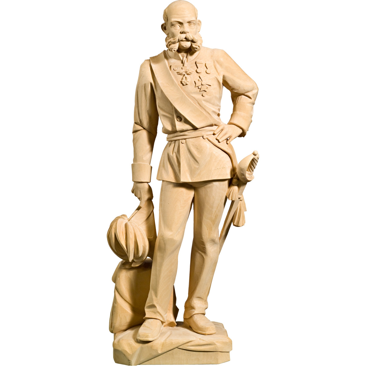 Emperor Franz Joseph wooden statue | Bergland