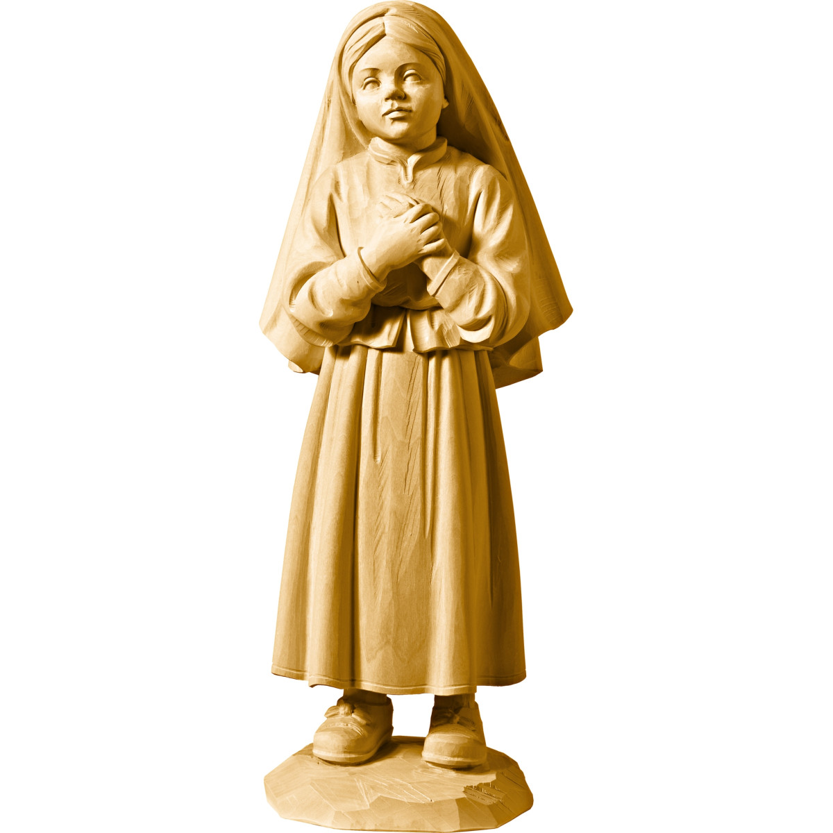 Jacinta Marto – Esculturas em madeira da vidente de Fátima