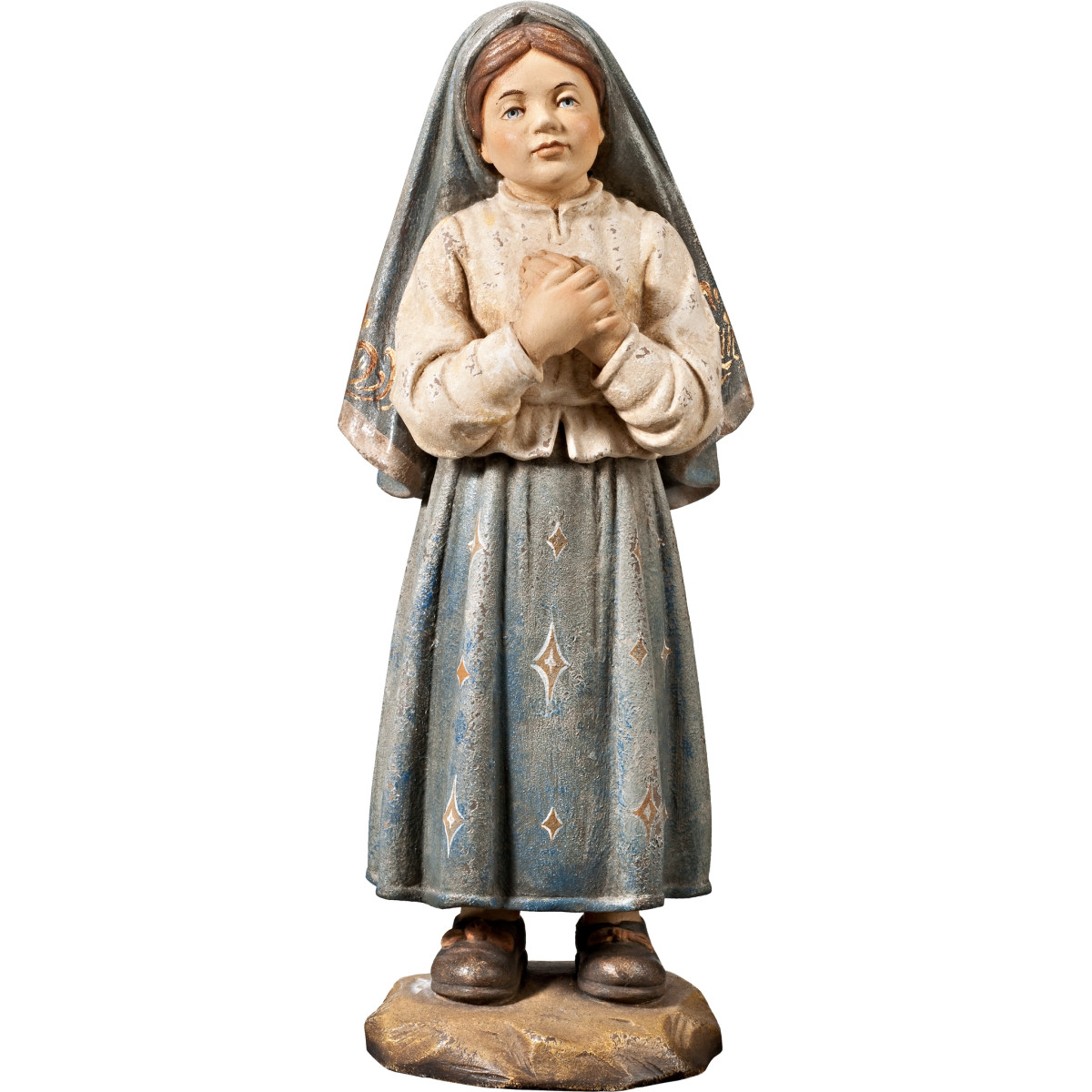 Jacinta Marto – Esculturas religiosas en madera de la vidente de Fátima