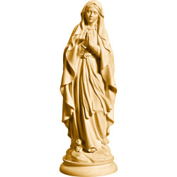 Virgen de Lourdes en madera | Bergland