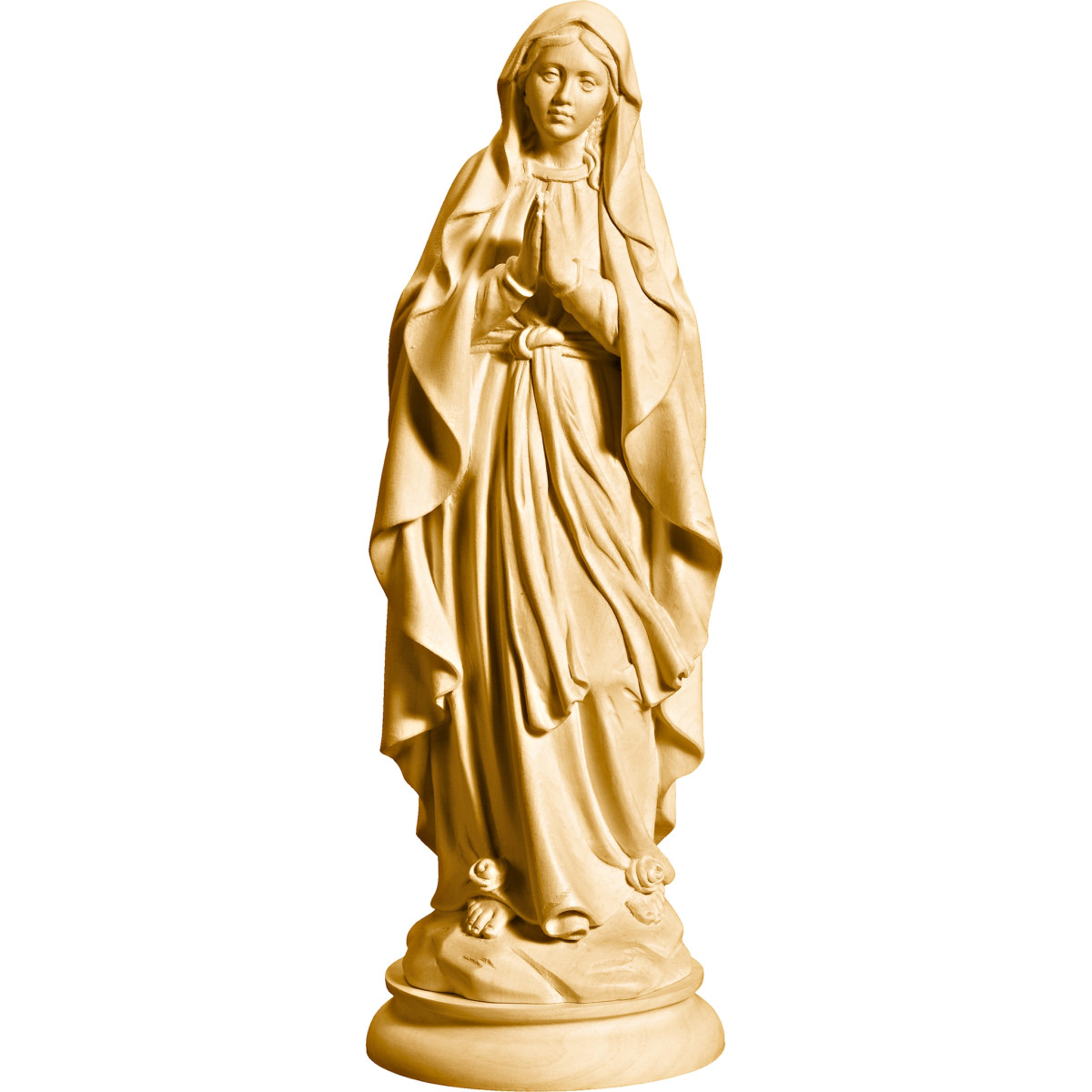 Virgen de Lourdes en madera | Bergland