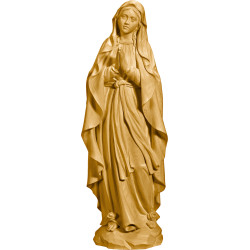 Madonna von Lourdes aus Holz | Bergland
