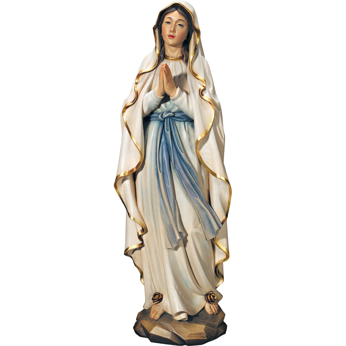 Virgen de Lourdes en madera | Bergland