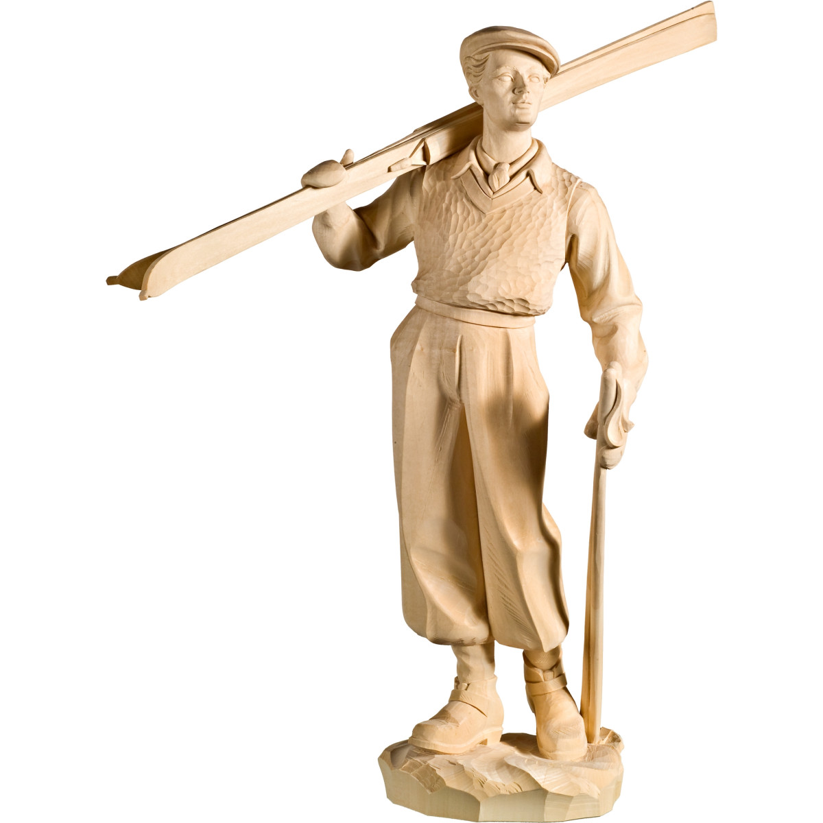 Esquiador en madera | Bergland