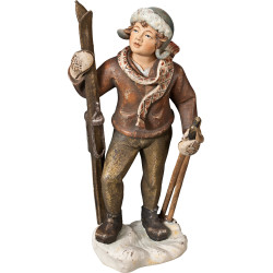 Young Male Skier in Wood | Bergland