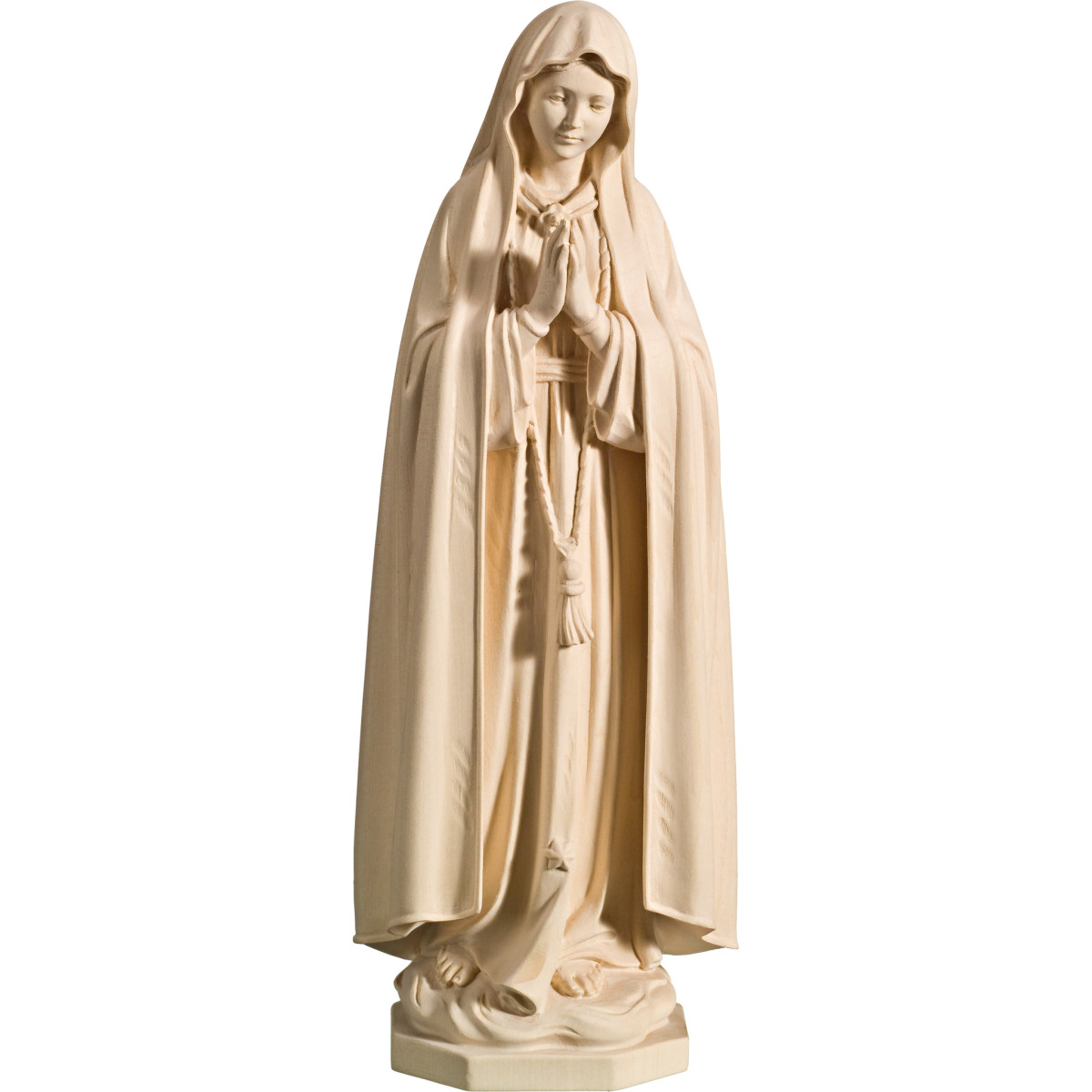 Madonna von Fatima – Religiöse Holzfiguren aus Gröden