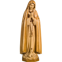 Madonna von Fatima – Religiöse Holzfiguren aus Gröden