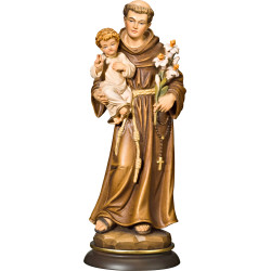 San Antonio de Padua tallado en madera | Bergland Shop