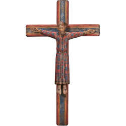 Cristo Rei Batllo em madeira | Arte sacra