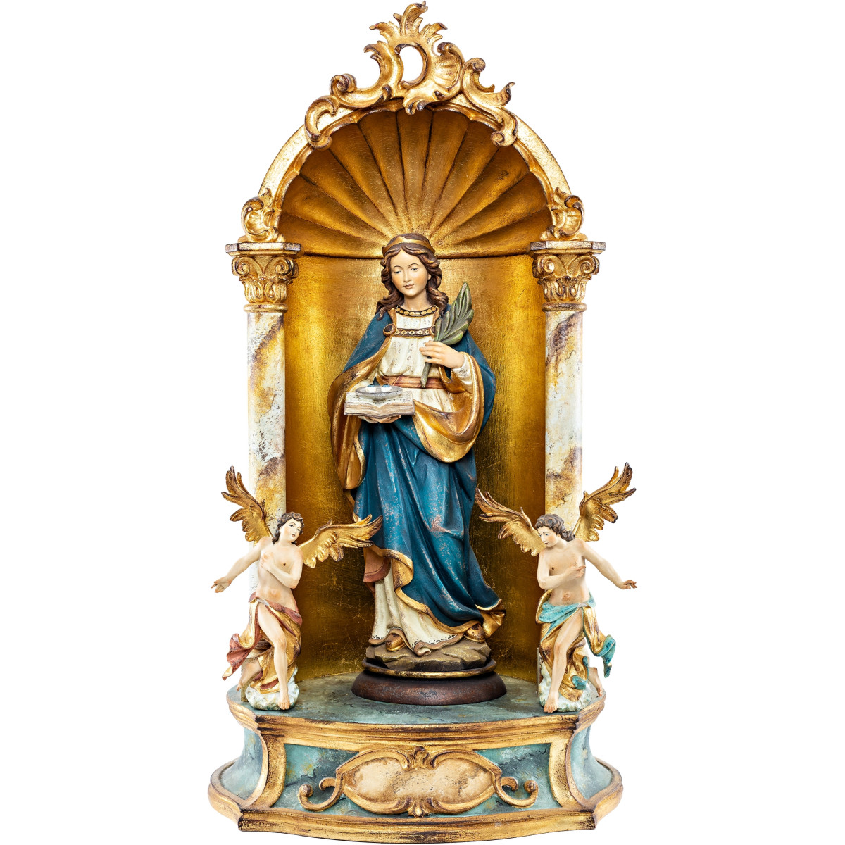 St. Lucy of Siracusa - Home altar baroque