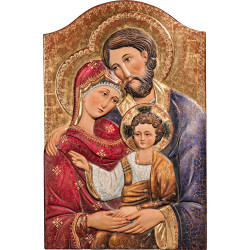 Icon Holy Family Byzantina