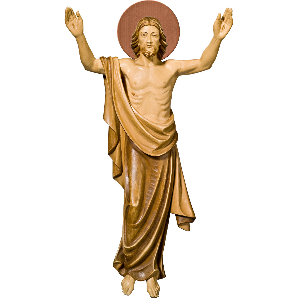 Ressurreição de Cristo de parede com auréola