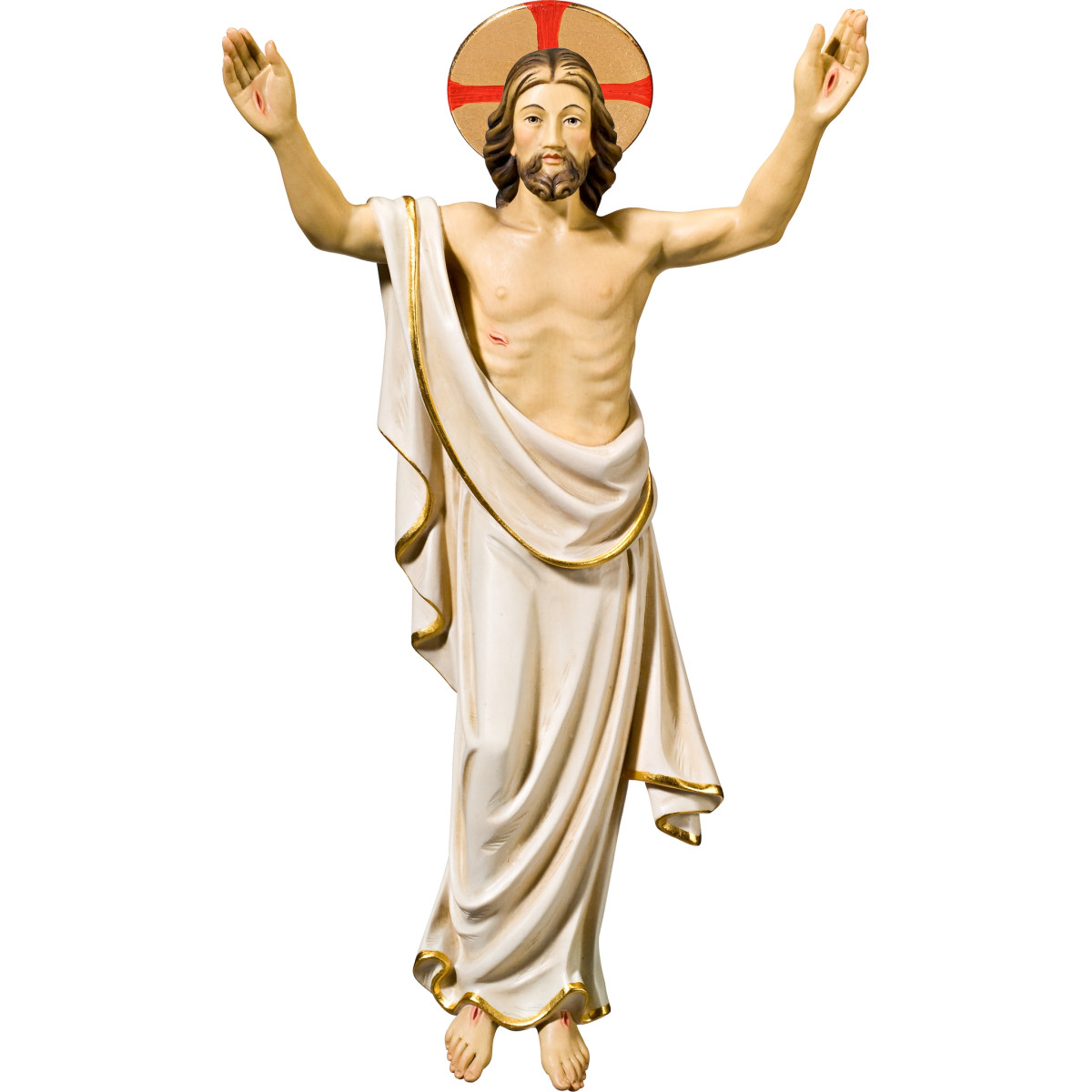 Ressurreição de Cristo de parede com auréola