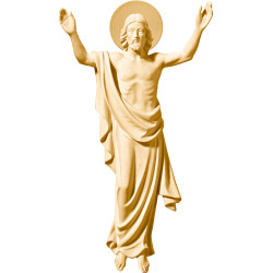 Resurrección de Cristo para pared con aureola