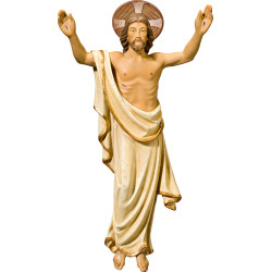 Cristo Risorto da parete con aureola