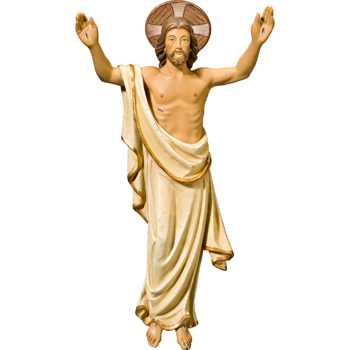 Ressurreição de Cristo de parede com auréola