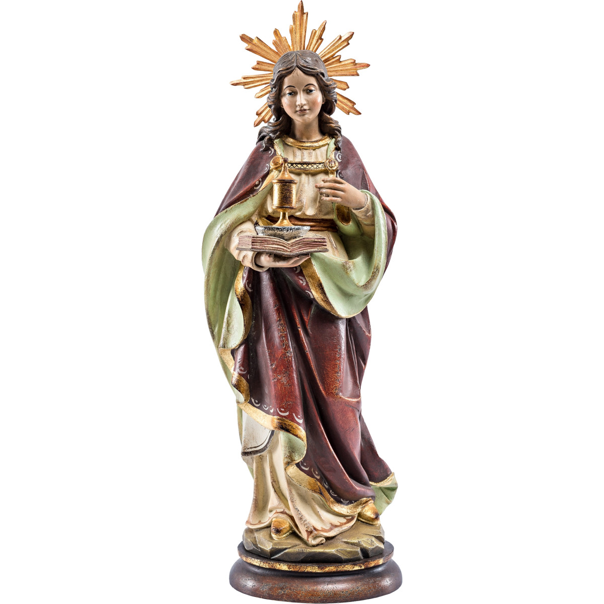 Santa Maria Madalena com auréola
