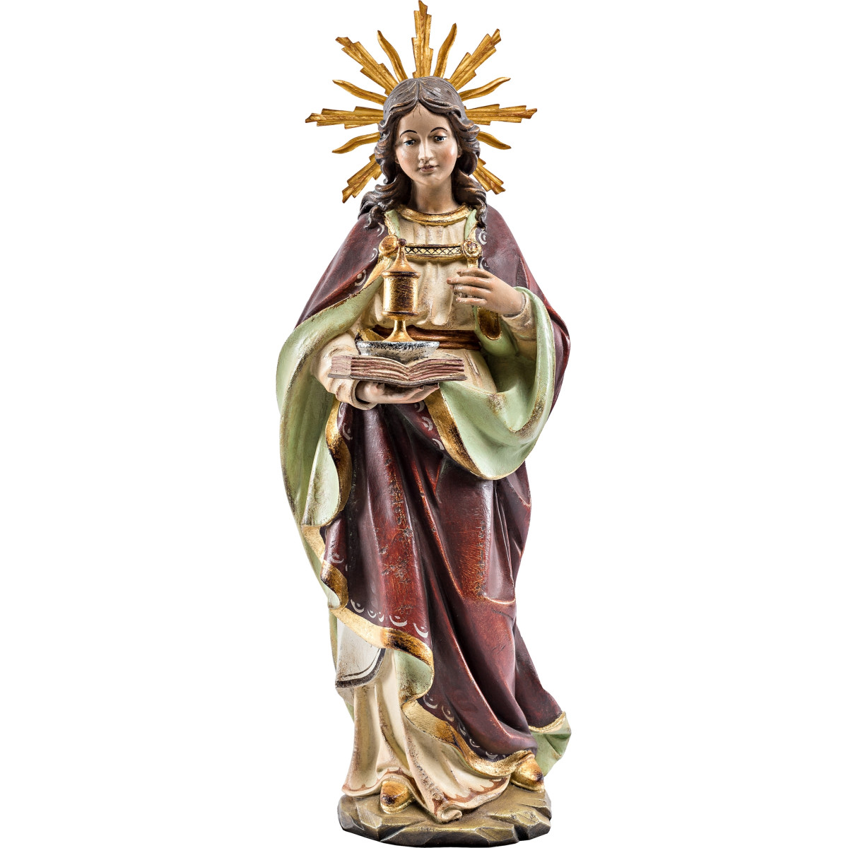 Santa Maria Madalena com auréola
