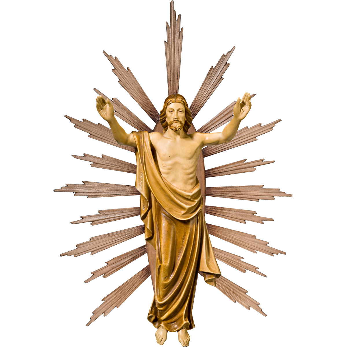 Resurrección de Cristo para pared con aureola