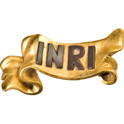 INRI por Cristo Barroco em