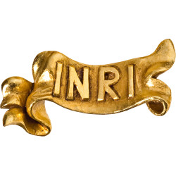 INRI per Cristo Barocco in