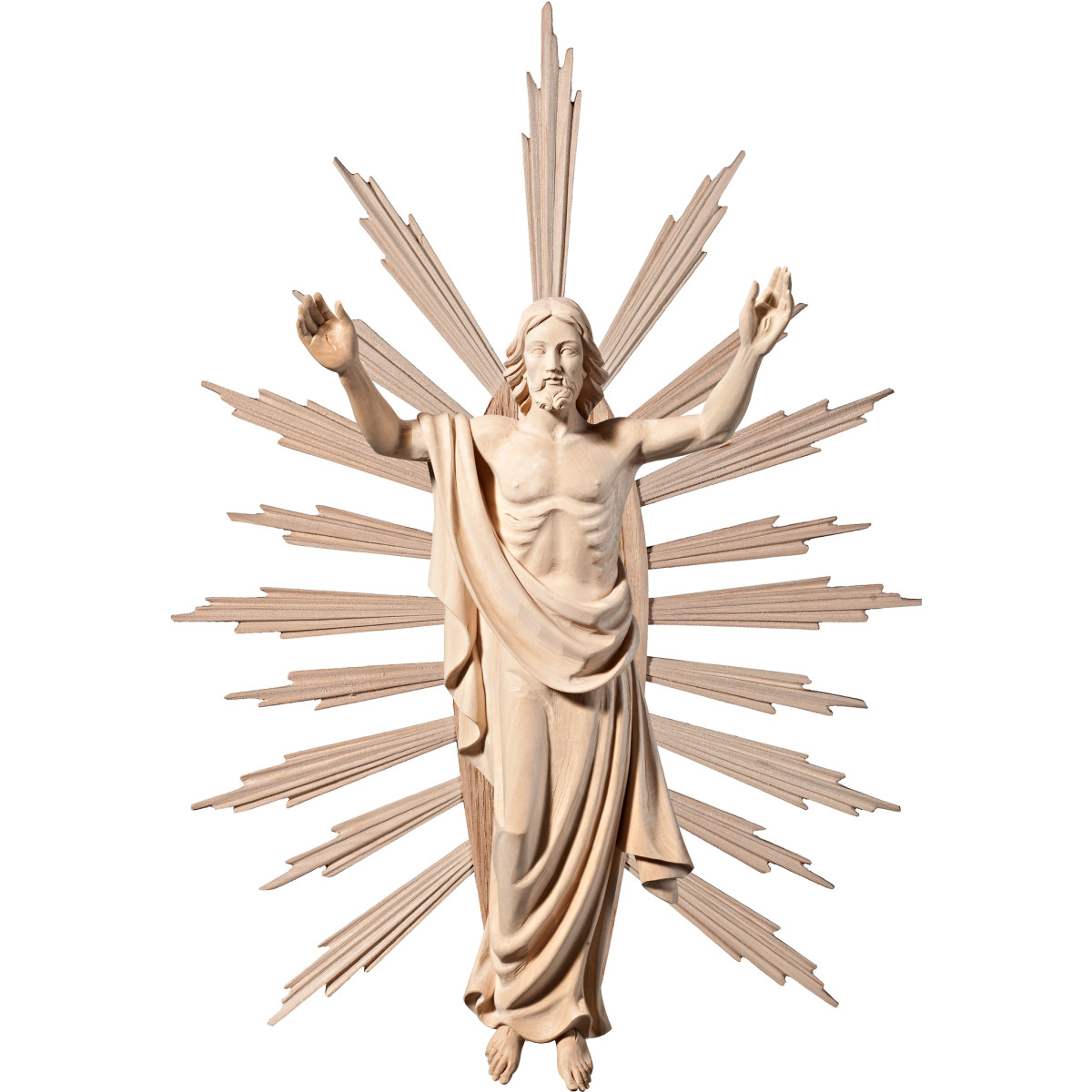 Ressurreição de Cristo de parede com resplendor