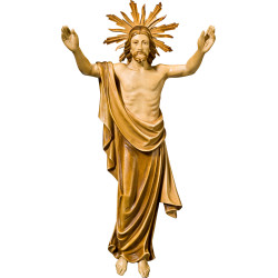 Ressurreição de Cristo de parede com auréola