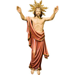 Cristo Risorto da parete con aureola