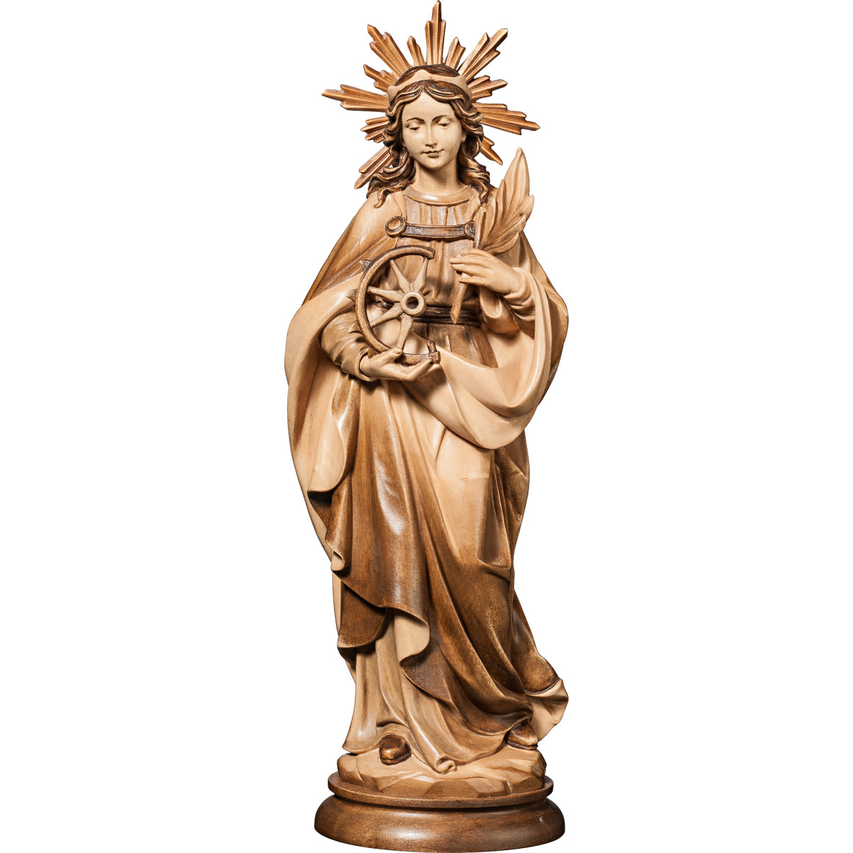 St. Catherine of Alexandria with aureole