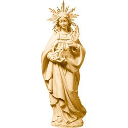 Santa Catarina da Alexandria com auréola
