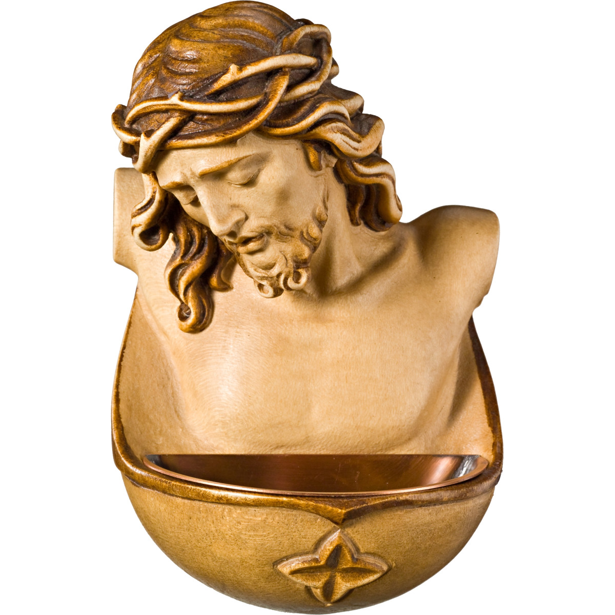 Pila de agua bendita Cristo