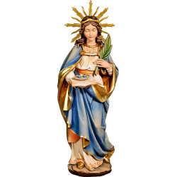 Santa Luzia de Siracusa com auréola