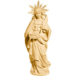 Santa Luzia de Siracusa com auréola