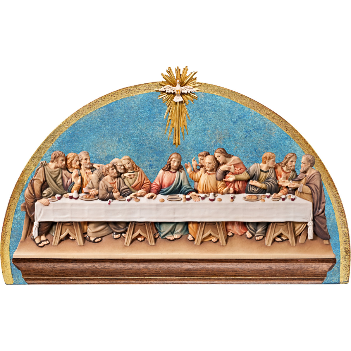 Last Supper relief for the wall with background