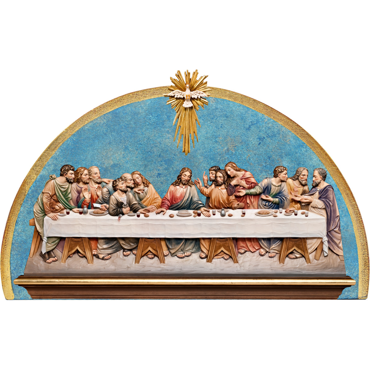Last Supper relief for the wall with background