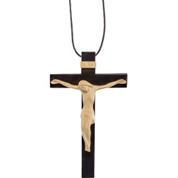 Crucifix modern ROMA with cord