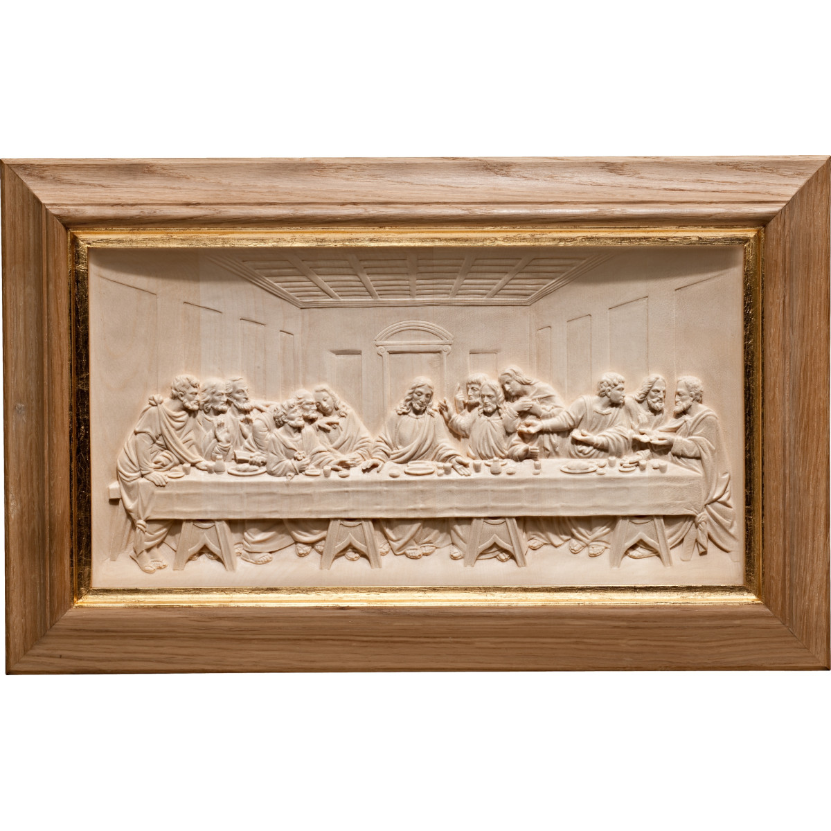 La Última Cena – Relieves en madera inspirados en da Vinci