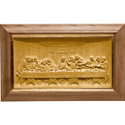 La Última Cena – Relieves en madera inspirados en da Vinci