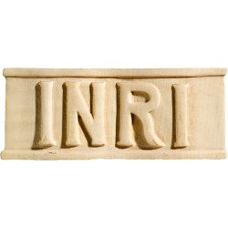 INRI por Cristo Românico em