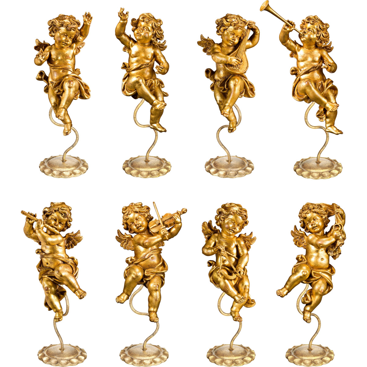 Berglandputtoes on pedestal (8 pieces)