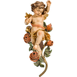 Berglandputto left with roses