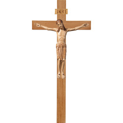 Corpus Romanic on oak cross simple wide
