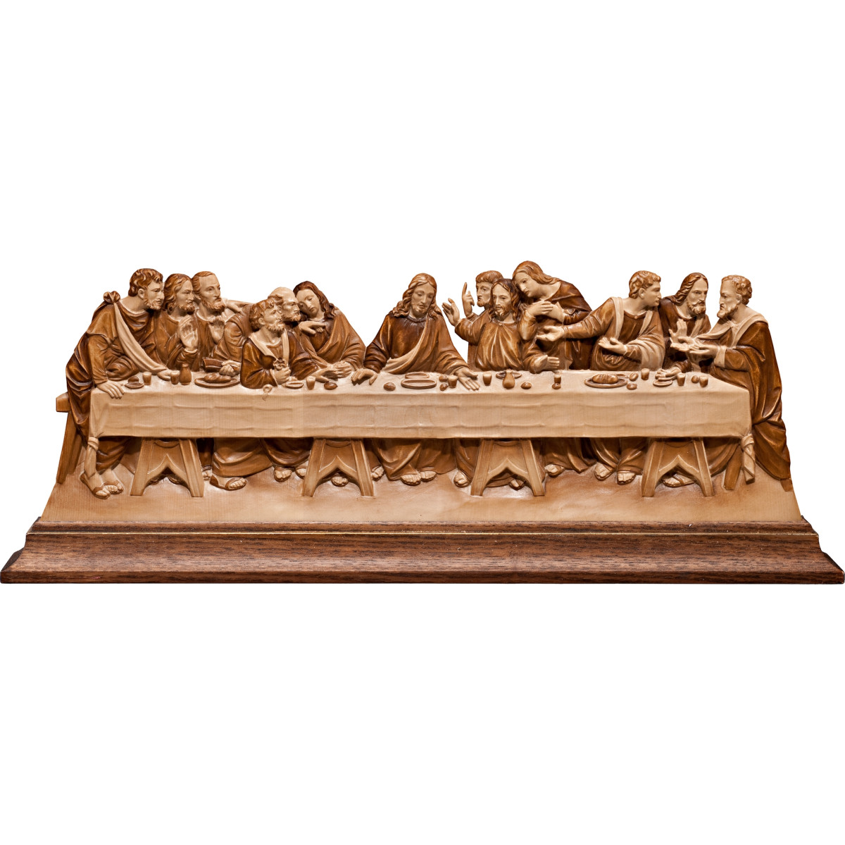 Last Supper relief to stand