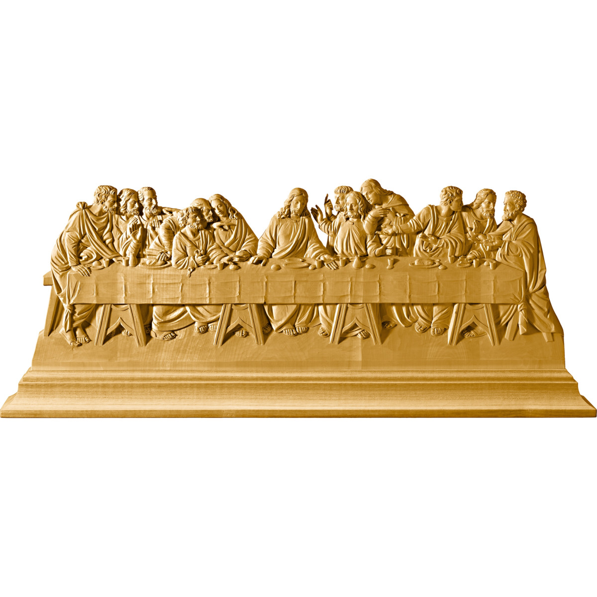 Santa Cena relieve de apoyo