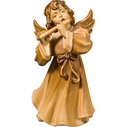 Anjo Sinfonia com flauta em madeira | Bergland