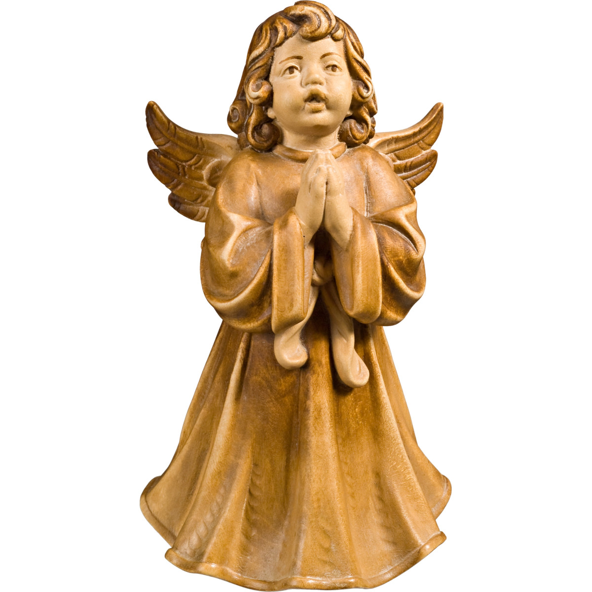 Anjo Sinfonia em oração de madeira | Bergland