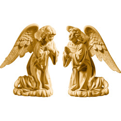 Angelpair kneeling